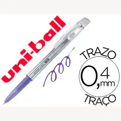 BOLIGRAFO UNI-BALL ROLLER TSI UF-220 BORRABLE 0,7 MM TINTA GEL VIOLETA 78263