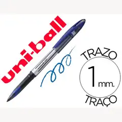 BOLIGRAFO UNI-BALL ROLLER AIR UB-188-L 1 MM TINTA LIQUIDA AZUL 78270