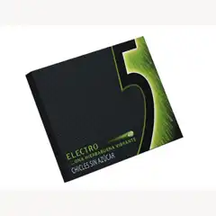 CHICLE FIVE SABOR HIERBABUENA ESTUCHE DE 12 CHICLES 78406