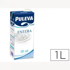 Material LECHE ENTERA PULEVA BRIK DE 1 LITRO 9887 78409