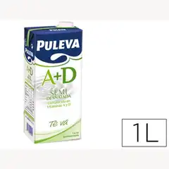 Material LECHE SEMIDESNATADA PULEVA BRIK DE 1 LITRO 78410