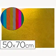 Material GOMA EVA LPP 50X70 CM ESPESOR 2 MM METALIZADA ORO GE88 79228