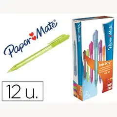 Material BOLIGRAFO PAPER MATE INKJOY 100 RETRACTIL PUNTA MEDIA COLORES SURTIDOS 79668