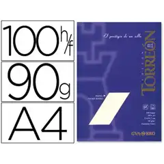 PAPEL TORREON AHUESADO A4 90 GRS. PAQ. DE 100 97612