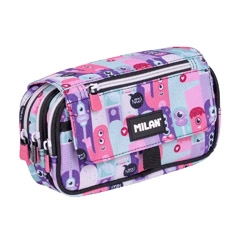 PORTATODO MILAN 4 CREMALLERAS ALIENS 2 08149ALN2