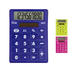 CALCULADORA 10 DÍGITOS TECLAS GRANDES Y ACABADO TACTO GOMA ACID (159906ACD) CALCULADORA 10 DÍGITOS TECLAS GRANDES Y ACABADO TACTO GOMA ACID (159906ACD)
