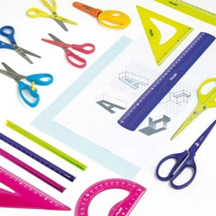 KIT DE REGLAS FLEX&RESISTANT AZUL NUEVO DISEÑO MILAN 359801A