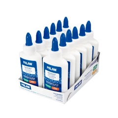 BOTELLA COLA BLANCA LAVABLE 100ML MILAN 4432912 BOTELLA COLA BLANCA LAVABLE 100ML MILAN 4432912