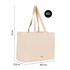 BOLSO TOTE BAG GRANDE COLECCION MILAN GIGANTE 403 SINCE 1918 BEIGE 62102G403BG BOLSO TOTE BAG GRANDE COLECCION MILAN GIGANTE 403 SINCE 1918 BEIGE 62102G403BG