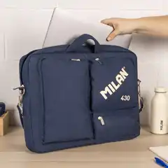 Maletín para portátil colección 430 since 1918 azul Milan 624303SNCB Maletín para portátil colección 430 since 1918 azul Milan 624303SNCB