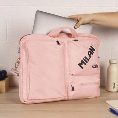 Maletín para portátil colección 430 since 1918 rosa Milan 624303SNCP