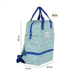 MOCHILA INFANTIL CASUAL 13,5 LT COMPARTIMIENTO ISOTERMICO 2 LT COLECCION 460 SINCE 1918 VERDE MILAN 6247Z460GR MOCHILA INFANTIL CASUAL 13,5 LT COMPARTIMIENTO ISOTERMICO 2 LT COLECCION 460 SINCE 1918 VERDE MILAN 6247Z460GR