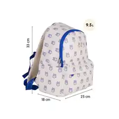 MOCHILA INFANTIL CASUAL 9,5 LT COLECCION 460 SINCE 1918 BEIGE MILAN MIL_6248Z460BG