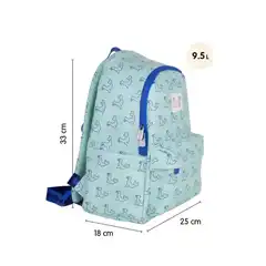 MOCHILA INFANTIL CASUAL 9,5 LT COLECCION 460 SINCE 1918 VERDE MILAN 6248Z460GR MOCHILA INFANTIL CASUAL 9,5 LT COLECCION 460 SINCE 1918 VERDE MILAN 6248Z460GR