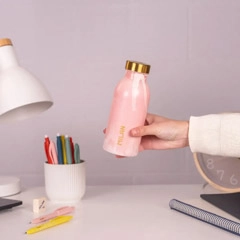 BOTELLA ISOTERMICA ACERO INOXIDABLE 354ML LAVA ROSA 643012LV