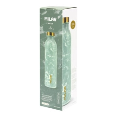 BOTELLA ISOTERMICA ACERO INOXIDABLE 590ML LAVA VERDE MILAN 643020LV BOTELLA ISOTERMICA ACERO INOXIDABLE 590ML LAVA VERDE MILAN 643020LV