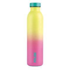BOTELLA ISOTERMICA ACERO INOXIDABLE 590ML SUNSET  ROSA MILAN 643020SN