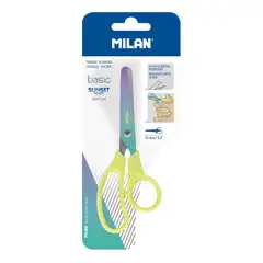 TIJERAS MILAN BASIC EDICION SUNSET MANGO AMARILLO BWM10444Y