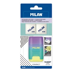 AFILABORRAS COMPACT SUNSET BLISTER + 2 GOMAS MILAN (BYM10454)