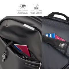 MOCHILA GRANDE NEGRA BAG TO WORK MR 16980 MOCHILA GRANDE NEGRA BAG TO WORK MR 16980
