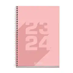 Material AGENDA ESCOLAR PLUS SV CATALAN SCHOOL 23/24 ROSA MR 26563