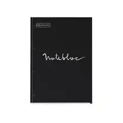 Material BLOC TAPA MIQUELRIUS A4 80 HOJAS CLA. 90 GRS. EMOTIONS NEGRO (7126)