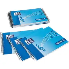 LIBRETA MUSICA OXFORD ESPIRAL PENTAGRAMA 215X155 20HJ 100302790