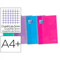 CUADERNO EUROPEANBOOK 5 A4 120 HOJAS TAPA EXTRADURA OXFORD TENDENCIA (400073042)