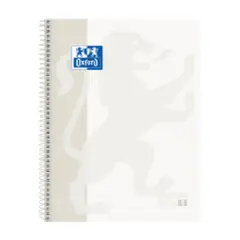 CUADERNO OXFORD EUROPEANBOOK A4 80HJ TAPA EXTRADURA BLANCO 400117449