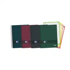 BLOC ESPIRAL OXFORD EBK4 TAPA EXTRADURA A5 120+50% HJ 90GRS 5X5 MM 400159033