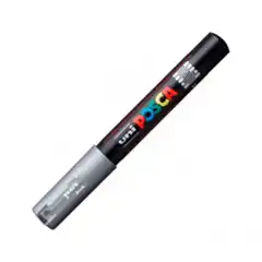 MARCADOR POSCA PINTURA BASE AGUA 0,7MM PLATA (PC1M07PL)