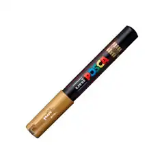 MARCADOR POSCA PINTURA BASE AGUA 0,7MM ORO (PC1MR07OR)