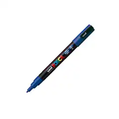 Material MARCADOR POSCA PINTURA CON BASE AL AGUA 0,9-1,3 MM. AZUL (PC3M00300)