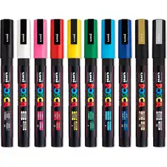 MARCADOR POSCA PINTURA CON BASE AL AGUA 0,9-1,3 MM. BLANCO (284554000)