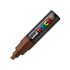 UNI POSCA BOLD BROWN PC-8K PC8K01000