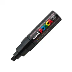Material UNI POSCA BOLD NEGRO PC-8K PC8K00200