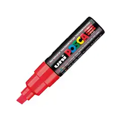 UNI POSCA BOLD RED PC-8K PC8K00400