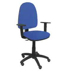 SILLA AYNA BALI AZUL MARINO BRAZOS REGULABLES RUEDAS DE PARQUÉ 04CPBALI200B10RP PIQUERAS Y CRESPO