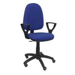 SILLA AYNA BALI AZUL BRAZOS FIJOS RUEDAS DE PARQUÉ 04CPBALI229BGOLFRP PIQUERAS Y CRESPO