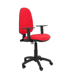 SILLA AYNA BALI ROJO BRAZOS REGULABLES 04CPBALI350B10 PIQUERAS Y CRESPO
