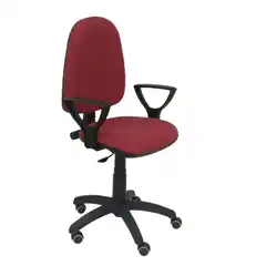 SILLA AYNA BALI GRANATE BRAZOS FIJOS RUEDAS DE PARQUÉ 04CPBALI933BGOLFRP PIQUERAS Y CRESPO