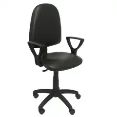SILLA AYNA SIMILPIEL NEGRO CON BRAZOS 04CPSPV14NBGOLF PIQUERAS Y CRESPO
