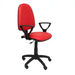 SILLA AYNA SIMILPIEL ROJO CON BRAZOS 04CPSPV79NBGOLF PIQUERAS Y CRESPO