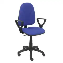 SILLA ALGARRA AZUL BRAZOS FIJOS 1006AZ PIQUERAS Y CRESPO