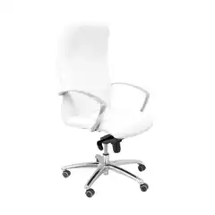 SILLÓN CAUDETE SIMILPIEL BLANCO 115DBSPBL PIQUERAS Y CRESPO