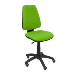 SILLA ELCHE CP BALI VERDE PISTACHO RUEDAS DE PARQUET 14CPBALI22RP PIQUERAS Y CRESPO