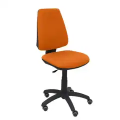SILLA ELCHE CP BALI NARANJA RUEDAS DE PARQUET 14CPBALI308RP PIQUERAS Y CRESPO