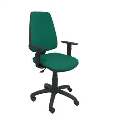 SILLA ELCHE CP BALI VERDE BRAZOS REGULABLES 14CPBALI456B10 PIQUERAS Y CRESPO