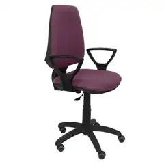 SILLA ELCHE CP BALI MORADO BRAZOS FIJOS RUEDAS DE PARQUET 14CPBALI760BGOLFRP PIQUERAS Y CRESPO