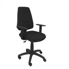 SILLA ELCHE CP BRAZOS REGULABLES BALI COLOR NEGRO 14CPBALI840B10 PIQUERAS Y CRESPO